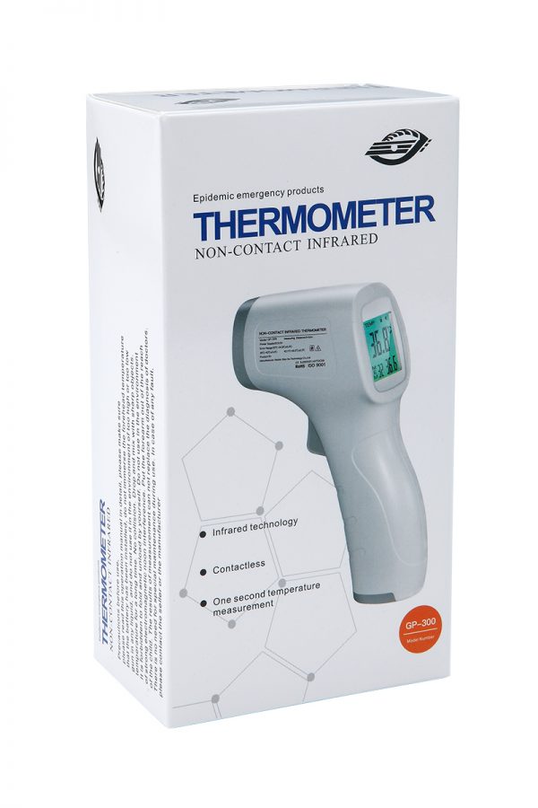 CP-300 Medical Non Contact Infrared Thermometer Box, Ready Stock