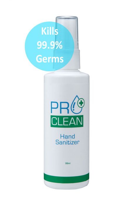 PRO CLEAN - Alcohol Hand Sanitizer Spray Type - 99ml, Malaysia